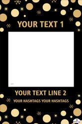 Party Theme 238 Selfie Frame - Large - 115cm x 80cm